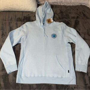 Patagonia Unity Fitz Uprisal Sz Large Mens Sz XLarge Womens Light Blue Hoodie